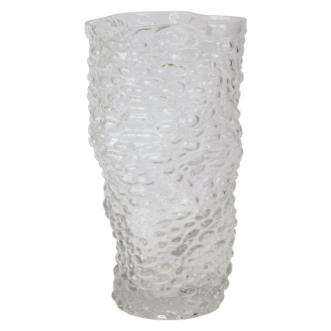 Skleněná váza čirá 26,5cm StarDeco