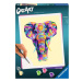 CreArt omalovánka: Elephant 289950 RAVENSBURGER malování podle čísel