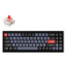 Keychron QMK Q7 70% Gateron G Pro Hot-Swappable Red Switch Mechanical, Black - US