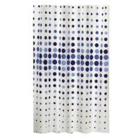 Bellatex Koupelnové závěsy - 180 × 200 cm - modré tečky