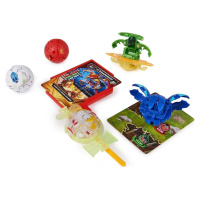 Bakugan balení speciální útok S6 Hammerhead, Titanium Dragonoid, Nillious