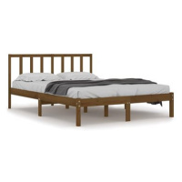 Rám postele medově hnědý masivní borovice 120 × 200 cm, 3105069