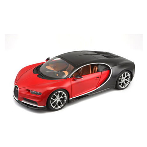 Bburago 1:18 Plus Bugatti Chiron black/red