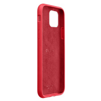 Silikonové pouzdro CellularLine SENSATION pro Apple iPhone 11 Pro Max, červená