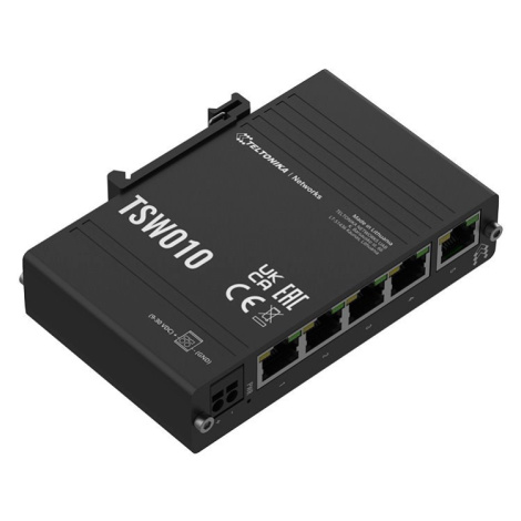 Teltonika Unmanaged Switch 5, 10/100 - TSW010