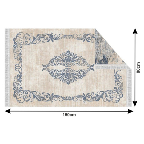 Oboustranný koberec s třásněmi GAZAN Tempo Kondela 180x270 cm