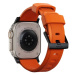 Nomad Rugged Strap Orange/Black Apple Watch 42/44/45/Ultra 49mm NM01217985 Oranžová