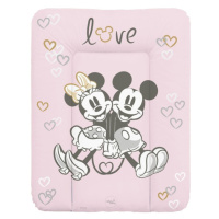 CEBA - Podložka přebalovací měkká na komodu 50x70 Disney Minnie & Mickey Pink