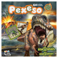 Pexeso v sešitu Dinosauři