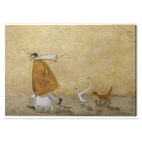 Obraz na plátně Sam Toft - Ernest, Doris, Horace and Stripes, 2 - 40×50 cm