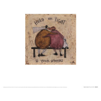 Umělecký tisk Sam Toft - Hold on Tight II, Sam Toft, (30 x 30 cm)