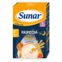 SUNAR Mléčná krupicová kaše medová na dobrou noc 6m+ 210 g