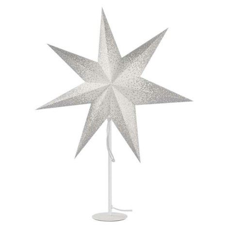EMOS Vánoční hvězda papírová s bílým stojánkem, 45 cm, vnitřní DCAZ14