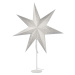 EMOS Vánoční hvězda papírová s bílým stojánkem, 45 cm, vnitřní DCAZ14