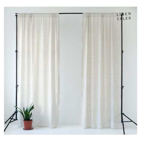 Krémová záclona 130x170 cm Daytime – Linen Tales