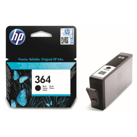 HP 364 Black Ink Cartridge Černá