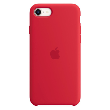 Apple silikonový kryt na iPhone SE (2022), červená (PRODUCT)RED - MN6H3ZM/A