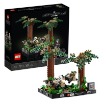 Lego® star wars™ 75353 honička spídrů na planetě endor™ – diorama
