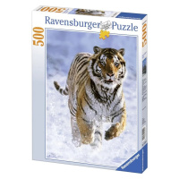 Ravensburger 14475 tygr na sněhu 500 dílků