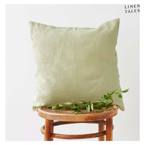 Lněný povlak na polštář 40x40 cm Sage – Linen Tales