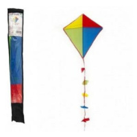 Teddies Drak létající nylon barevný 10x70cm 70x60cm