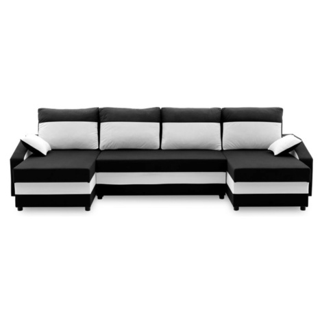 Velká rohová rozkládací sedací souprava SPARTA