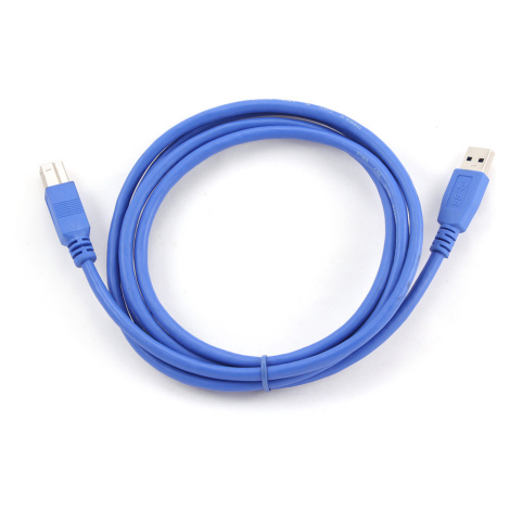 Kabel CABLEXPERT CCP-USB3-AMBM-6 USB A-B 1,8m 3.0, modrý