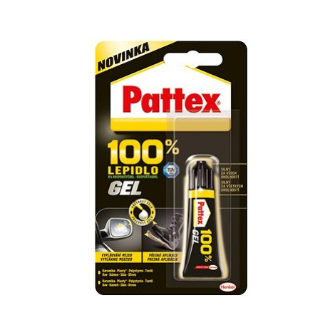 PATTEX 100 %, univerzální kutilské lepidlo 8 g