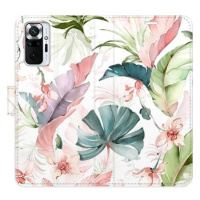 iSaprio flip pouzdro Flower Pattern 07 pro Xiaomi Redmi Note 10 Pro