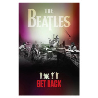 Plakát, Obraz - The Beatles - Get Back, (61 x 91.5 cm)