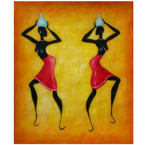 Obraz - Afričtí tanečníci FOR LIVING