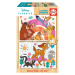 Dřevěné puzzle Animals Disney Educa 2 x 16 dílků