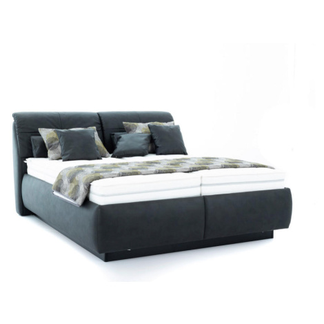 Beldomo - Sleep POSTEL BOXSPRING cm, textil, kompozitní dřevo, antracitová Beldomo Style