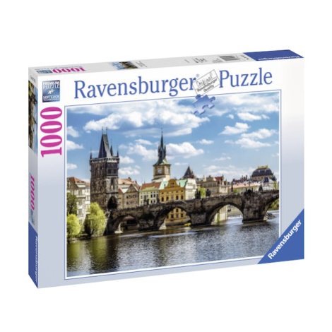Puzzle Praha: Pohled na Karlův most 1000 dílků RAVENSBURGER