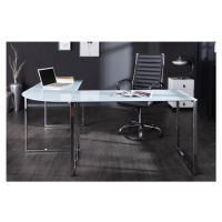 LuxD Kancelářský stůl Atelier bílý