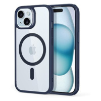 ESR Classic Hybrid Case (HaloLock), Compatible with iPhone 15 Plus, Clear Blue