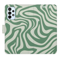 iSaprio Flip pouzdro Zebra Green 02 pro Samsung Galaxy A23 / A23 5G