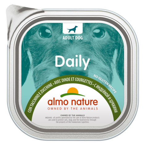 Almo Nature Daily 9 × 300 g - 15 % sleva - krůtí a cuketa Almo Nature Holistic