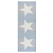 Modro-šedý kuchyňský běhoun Hanse Home Star's, 67 x 180 cm