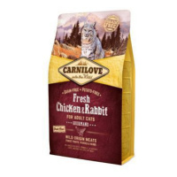 Carnilove Cat Fresh Chicken & Rabbit for Adult 2kg sleva