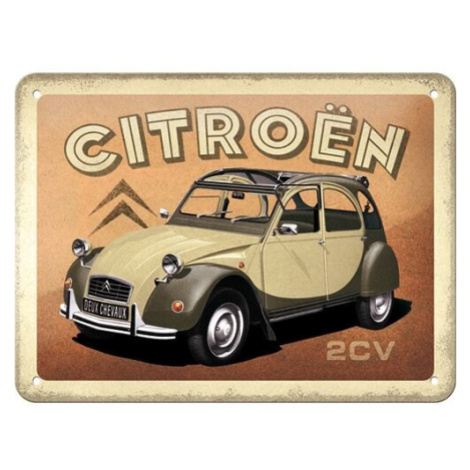 Plechová cedule Citroen - 2CV, 20 x 15 cm NEKUPTO