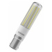 LED žárovka OSRAM 4058075272026 230 V, B15D, 6.3 W, teplá bílá, A++ (A++ - E), tvar trubky, 1 ks