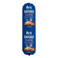 Salám Brit Sausage kuře a bílá ryba 800g