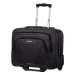 American Tourister AT WORK ROLLING TOTE 15.6"* Black/Orange