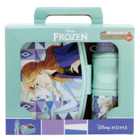 Dárkový set lahve na pití a svačinového boxu Ledové království (Frozen)