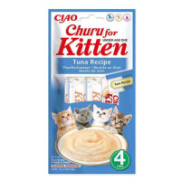 Pochoutka Churu Kitten tuňák 4x14g