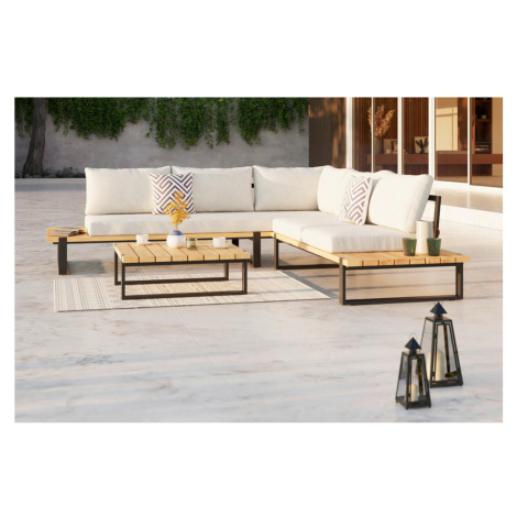 Ambia Garden TERASOVÁ SEDACÍ SOUPRAVA 3dílné, dřevo, kov, textil Ambia Home