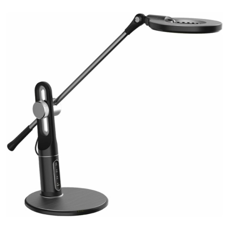 Ecolite Stolní lampa LED stmívatelná ALEX - LBL1225-CR, černá