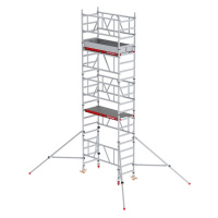 Altrex Pojízdné lešení MiTOWER Plus, plošina Fiber-Deck®, pracovní výška 6 m