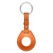 COTEetCI kožené pouzdro na klíče H-series pro Apple AirTag, oranžová - 86003-OR